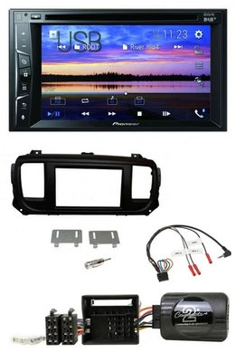 Pioneer Bluetooth 2DIN USB DVD DAB Lenkrad Autoradio für Toyota Proace Citroen J - Bild 1 von 4