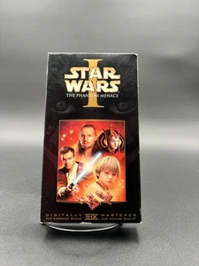 Star Wars Episode 1 The Phantom Menace VHS THX Mastered Tested - Picture 1 of 3