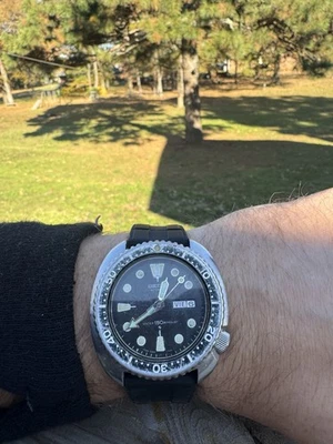 Seiko Turtle 6309-7040 Automatic Vintage Diver Watch All Original  - Image 1 of 4