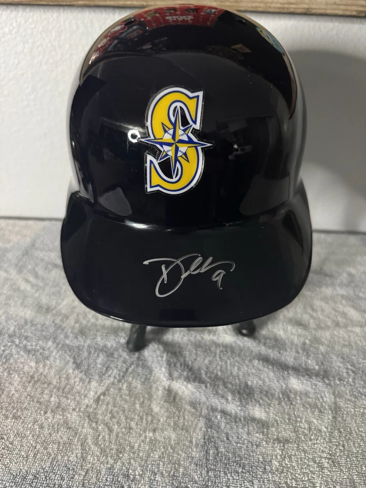 Casco firmado por los Marineros de Seattle MLB Dee Gordon Foto 1 de 4