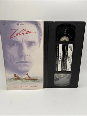 LOLITA Starring VHS Jeremy Irons and Melanie Griffith *DAMAGED BOX* - Image 1 of 4