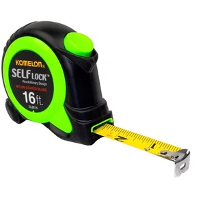 Komelon SL2816 Nylon beschichtete Klinge grün Maßband 16 L Fuß x 3/4 B Zoll - Bild 1 von 2