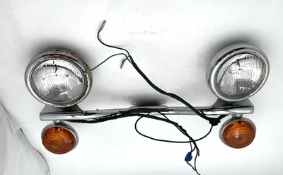 99-09 Yamaha XVS1100 VStar V-Star 1100 2002 barra de luz delantera personalizada intermitentes Foto 1 de 4