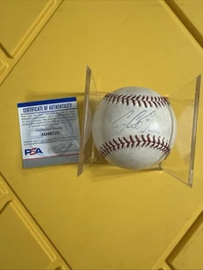 Craig Biggio Autographed Rawlings OMLB Baseball PSA AG89722 - Picture 1 of 7