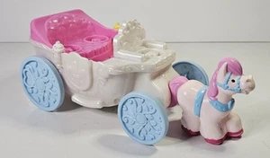 VTG Little People Light Up Musical Princess Horse Carriage Fischer Price WORKS - Picture 1 of 10