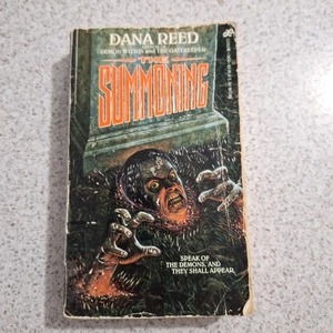 The Summoning de Dana Reed 1988 PB Leisure Horror con cubierta en relieve - Imagen 1 de 9