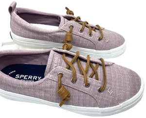 Damen-Freizeitschuhe Sperrys Topsider lila Memory Foam Einlegesohlen US 7,5 - Bild 1 von 13