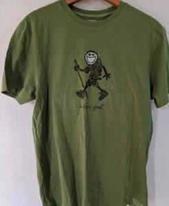 MENS Life is Good T Shirt XL green. Remember where you came from! - Picture 1 of 10