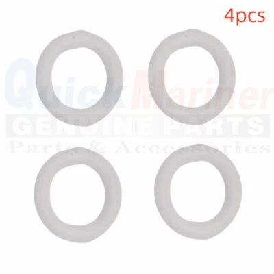 New evinrude johnson outboard gearcase lower unit drain screw gasket 311598 4pcs - Image 1 of 4