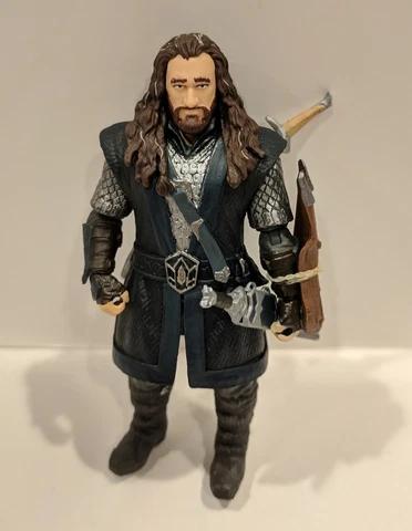 The Hobbit An Unexpected Journey Thorin 3.75" Action Figure 2012 Bridge Direct Cover