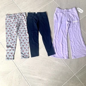 (3) Size 6 Girls Leggings/Sweatpants Bundle - Picture 1 of 4