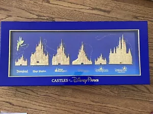 WDI - Castles of the Disney Parks 7 Pin Boxed Set - Bild 1 von 2