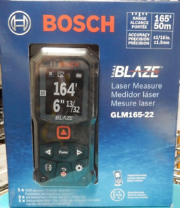 Bosch BLAZE GLM165-22 165ft. Laser Distance Tape Measure BRAND NEW