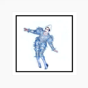 David Bowie - Scary Monsters Colour Clown - 1980 Druck - Offiziell - Bild 1 von 8