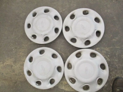 Заводские колпаки колес Ford Escort 1994 1995 1996 14 дюймов КОМПЛЕКТ ИЗ 4 ОРИГИНАЛЬНЫХ Б/У CONTOUR 94 95  - Изображение 1 из 4