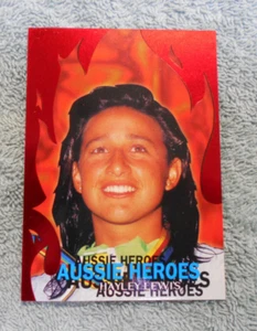 1996  ATLANTA  OLYMPICS  AUSSIE  HEROES  CARD AH5 of 5  HAYLEY LEWIS, SWIMMING - Picture 1 of 2