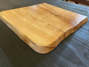805 Kirschbrett Waschtischplatte Tischplatte Massiv 40mm x 54-56cm x 55-56cm - Bild 1 von 4