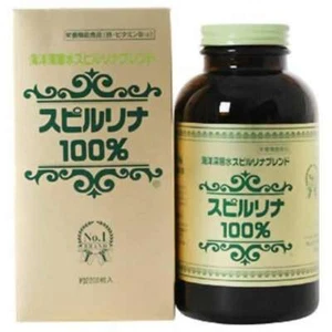 Japan Algae 1500 Tablets Ocean Deep Water Spirulina 100% Blend Made in Japan NEW - Picture 1 of 3