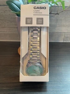 CASIO COLLECTION MTP-1302D-2A2JF Turquoise Blue Men's Watch - Picture 1 of 3