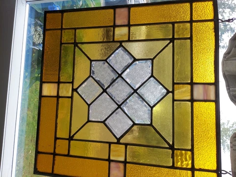 1900s antique stained glass windows (2) Cover