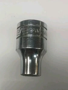 Snap-on Tools  SW121A 1/2" Drive SAE 12 Point Shallow 3/8" Chrome Socket - Foto 1 di 3