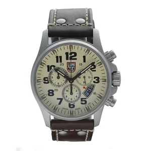 Luminox Atacama 1847 Field Chronograph 42 mm Steel Leather Quartz Men's Watch - Picture 1 of 8