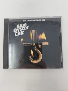 BLUE OYSTER CULT "ON FLAME WITH ROCK AND ROLL" CD 1990 CBS RECORDS - Picture 1 of 2