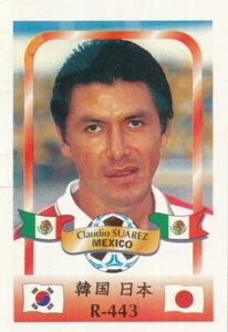 443 CLAUDIO SUAREZ # MEXICO CARD WORLD CUP 2002 REYAUCA - Picture 1 of 1