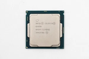 Intel Celeron G4930 3.20GHz Dual-Core 2MB LGA 1151 CPU P/N: SR3YN Tested Working - Picture 1 of 2