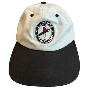 2002 U.S. Open Bethpage Black Golf Cap USGA Member Back Logo OSFA Adjustable - Picture 1 of 6