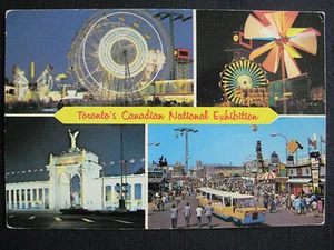 Canadian National Exhibition Toronto Ontario Canada Multi-view 4x6 Postcard - Picture 1 of 2