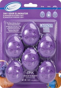 Bolas eliminadoras de olores 3 en 1, lavanda, ambientador para armario, cajón, bolsas - Imagen 1 de 7