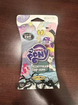 NEW My Little Pony CCG ABSOLUTE DISCORD Booster Pack Collectible Game TCG HOT!!! - Image 1 of 2