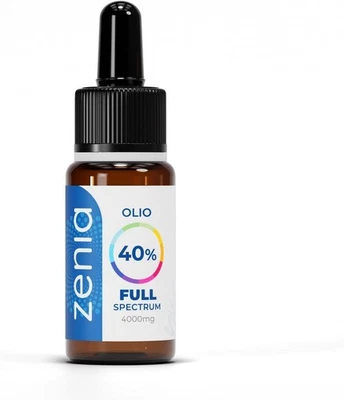 ZENIA Oil 40% - olio di canapa puro Allevia le tensioni, Migliora il sonno - Immagine 1 di 4