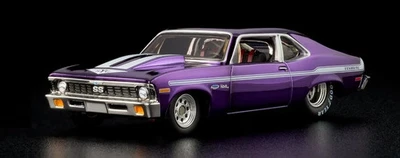 2025 HW RLC Exclusive 1972 CHEVY NOVA SS Purple Spectraflame - Image 1 of 2
