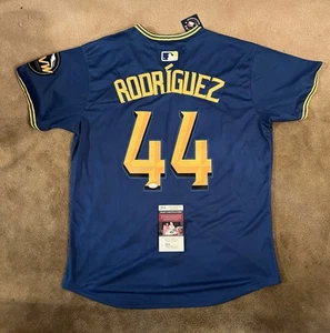 Julio Rodriguez Autographed Jersey Seattle Mariners City Connect JSA AUTHENTIC - Picture 1 of 5
