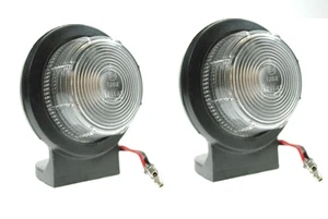 Pair of BRITAX front marker lamps/lights for Ifor Williams Horsebox trailers etc - Picture 1 of 2