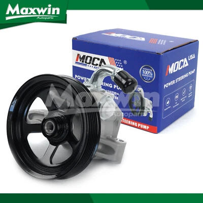 Power Steering Pump Fit Buick Enclave Chevrolet Traverse GMC Acadia Saturn 3.6L - Image 1 of 4