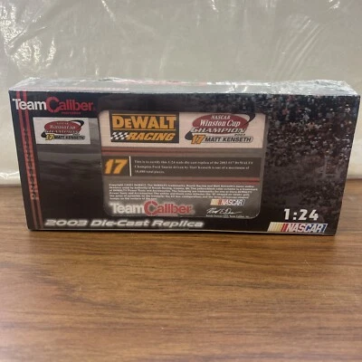 Ford Taurus 2003 Matt Kenseth #17 DEWALT TEAM CALIBRE 1:24 DIECAST CAR (SELLADO) Foto 1 de 4