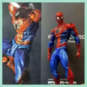 16 cm Spiderman Peter Parker Anime Figur Kaiyodo Amazing Yamaguchi 2.0 Action T - Bild 1 von 5