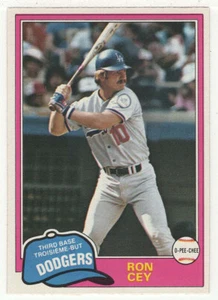 Ron Cey - Los Angeles Dodgers - 1981 O-Pee-Chee Baseball Card # 260 NM - Picture 1 of 1