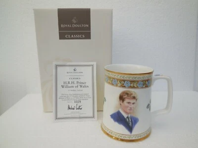 Royal Doulton ~ H.R.H. Prince William of Wales ~ 21st Birthday Tankard ~ Ltd Ed - Image 1 of 4