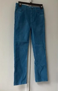 Crewcuts Girls Size 10 Blue Stretch Slim Corduroy Pants Adjustable Waist NWOT - Picture 1 of 19