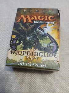 Magic the Gathering Morningtide Shamanism Precon Opened Deck Box Mtg No Cards - Picture 1 of 7