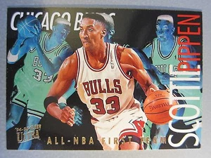 *Rare* 1994-95 Ultra All-NBA #3 Scottie Pippen - Picture 1 of 2