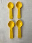 Lot 4 Vintage 1982 Fisher Price Tea Set Replacement Yellow Spoons # 681