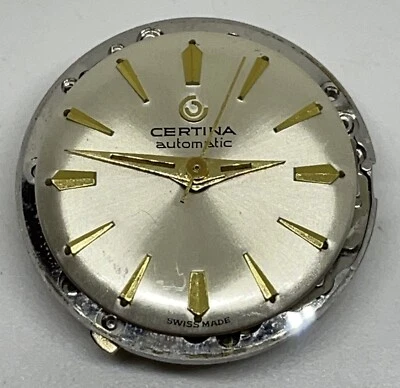 MOVIMIENTO CERTINA AUTOMÁTICO 19-55 Suizo 25 Joyas Funciona Foto 1 de 4