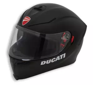 DUCATI 981036822 DARK RIDER HELMENT V2, MATTE BLACK, SMALL, DOT/ECE APPROVED - Picture 1 of 4