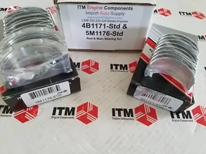 Main & Rod Bearing Set Standard fits L20B Datsun - Z20 - Z22 - Z24 Nis. Engines. - Picture 1 of 4