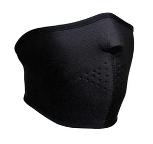 NEW MOTORCYCLE NEOPRENE ADJUSTABLE FACE SKI SOFT MASK NECK WARMER - DD97 - Foto 1 di 4